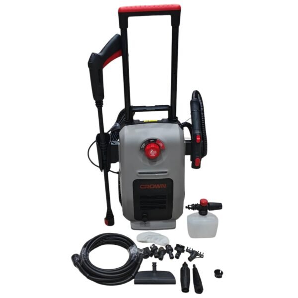 Nettoyeur 2 EN 1 a haute pression et a vapeur 1500/1800W CROWN CT42098