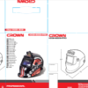 Masque de soudage CROWN ; HD02-2233PRO
