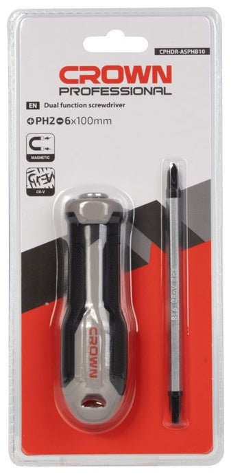 TOURNEVIS DOUBLE (+/-) 3.35X100 PH2 CPHDR-ASPHB10 CROWN