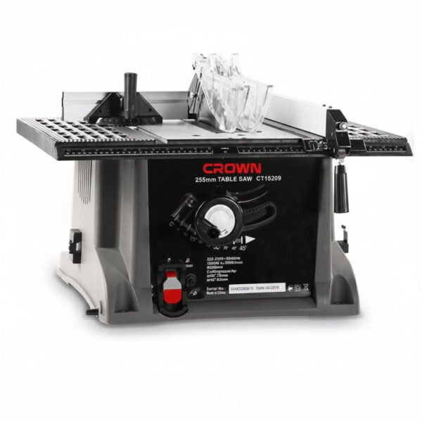 Scie à table 1800W 255MM ,45°,400x480mm CROWN | CT15209