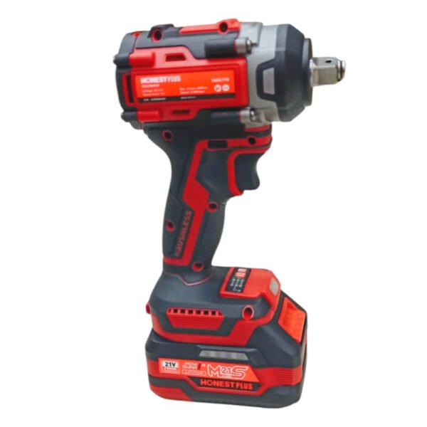 Boulonneuse Clé a choc sans-fil brushless 600n.m 21v HONESTPLUS YAE6178
