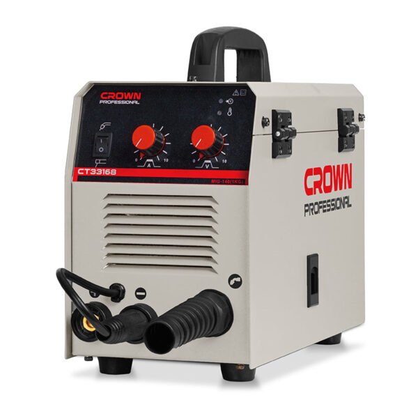 Poste à souder MIG à onduleur MIG / MMA 220 V, 140 A  5KG ;CROWN CT33168-5