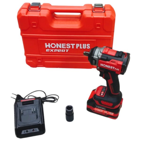 Boulonneuse Clé a choc sans-fil brushless 600n.m 21v HONESTPLUS YAE6178