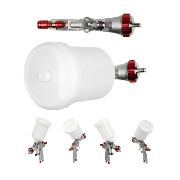 Pistolet À Peinture pneumatique 2mm 600ml  CROWN – CT38177 2.0