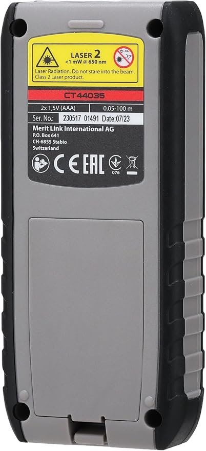 Télémètre Laser 100 Mètre CROWN | CT44035