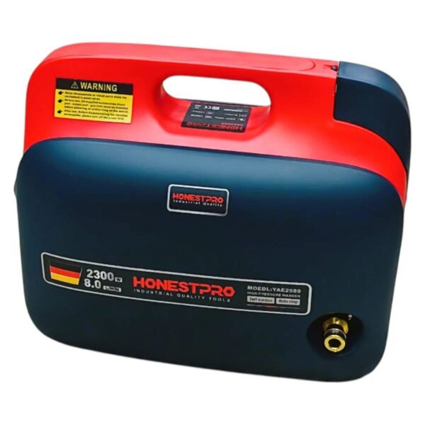 NETTOYEUR HAUTE PRESSION PORTATIF 150BAR 8L/MIN 2300W HONESTPRO YAE2589