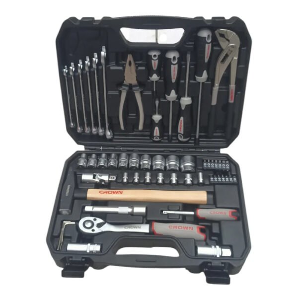 Kit Caisse A Outils  56 Pièces CROWN CPHTS-XC56BA