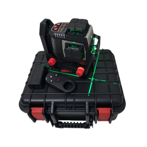 Crown Niveau Laser 3x360° 3D 12 lignes 30m Avec Télécommande CT44192
