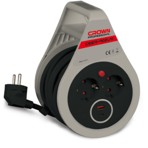 Enrouleur de câble 7 METRE 2300 W CROWN CEER-A02U10