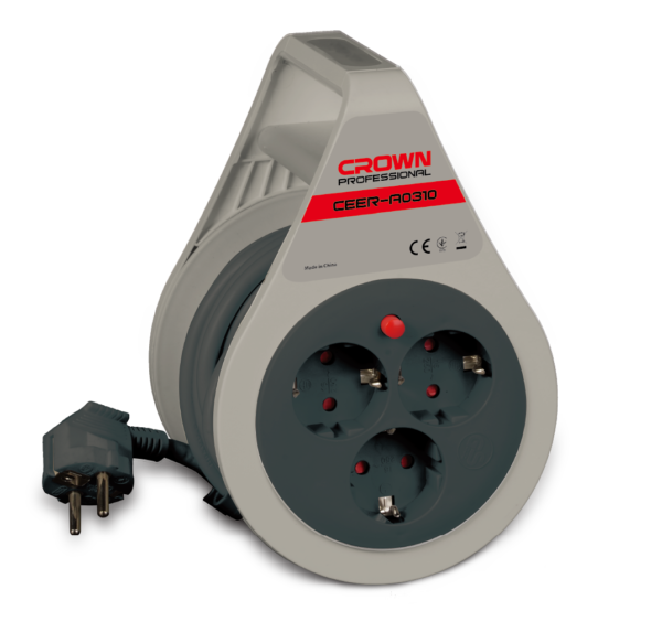 Enrouleur de câble 7 METRE 3000 W CROWN CEER-A0315
