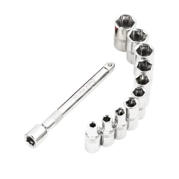 CPHSW-RXC38-1 Bras douille cliquet 1/4" en chrome vanadium avec 12 pcs CROWN cphsw rxc12
