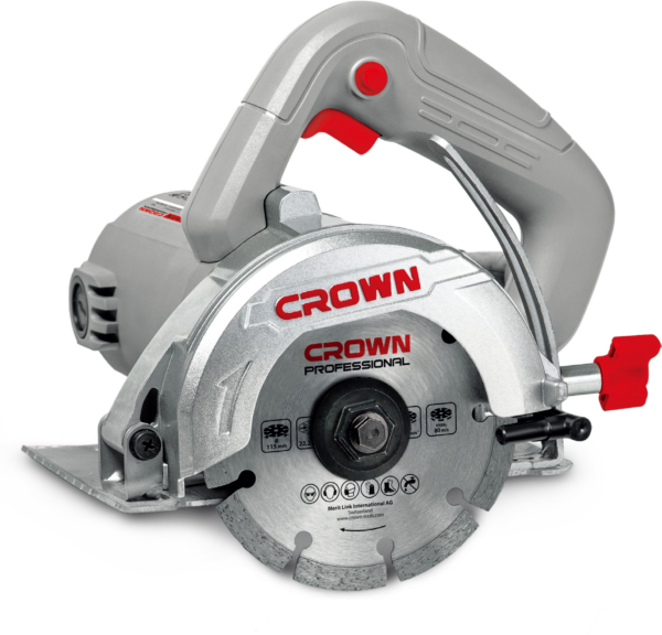 Scie à marbre CROWN, 1600 W, 125 mm, 40,5 mm CT15213-125T-W