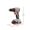 pack Boulonneuse et Visseuse perceuse Brushless 20V 4Ah CROWN  CK2A-2XS-4C2