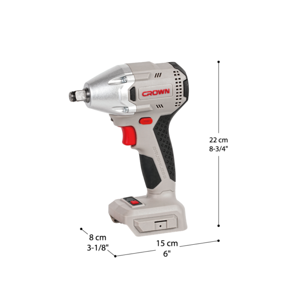 pack Boulonneuse et Visseuse perceuse Brushless 20V 4Ah CROWN  CK2A-2XS-4C2