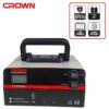 Chargeur Batterie Intelligent 12/24V LCD CT37022 Crown – Sécurité & Polyvalence