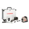 Crown Niveau Laser 3x360° 12 LIGNES 30m Avec Télécommande CT44048R MC