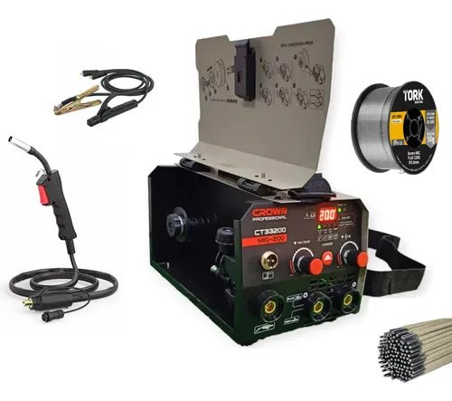Poste à souder MIG-200 CROWN CT33200 + Bobine