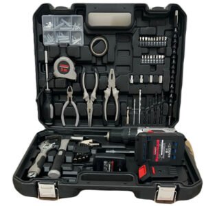 IMG_0397 Kit Caisse A Outils Et Visseuse 20V 2.0Ah 50 Pièces CROWN