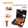 Coffret Cric électrique 5T + Boulonneuse + Compresseur Auto 8 pieces BEETRO BE0091