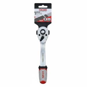 Picsart_25-12-30_12-01-10-192 Bras douille cliquet 3/8" de 250 mm en chrome vanadium CROWN | CPHSW-RHb38