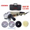 Meuleuse Polisseuse 125mm 860w CROWN CT13336