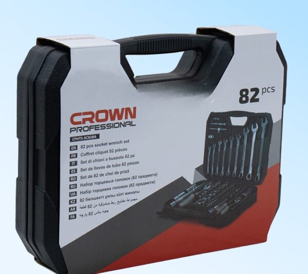 Kit Caisse a outils  82 Pcs CROWN CPHTS-XC82BA