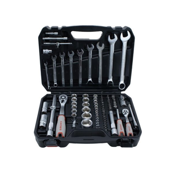 Kit Caisse a outils  82 Pcs CROWN CPHTS-XC82BA