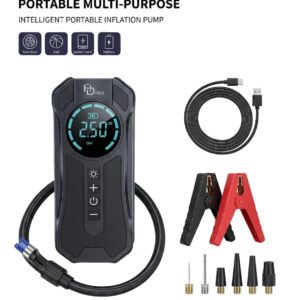Compresseur De Voiture Avec Booster Batterie 10000mAh HDPRO 25122