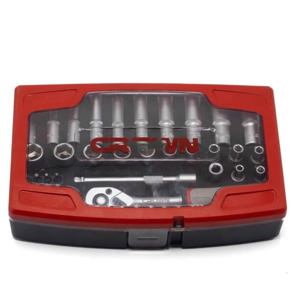 COFFRET DE DOUILLES CLIQUER 37PCS CROWN