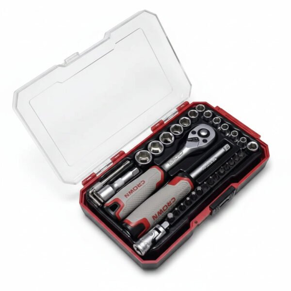 COFFRET DE DOUILLES CLIQUER 35PCS CROWN