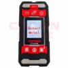 scaner détecteur metal et bois 100mm multifunction + niveau laser 2 lignes + metre laser CROWN CT44198TB