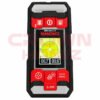 scaner détecteur metal et bois 100mm multifunction + niveau laser 2 lignes + metre laser CROWN CT44198TB