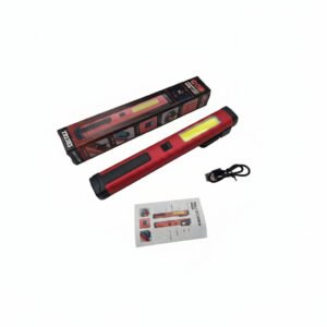 Lampe de poche portable LED+COB port Type C batterie rechargeable Power Bank