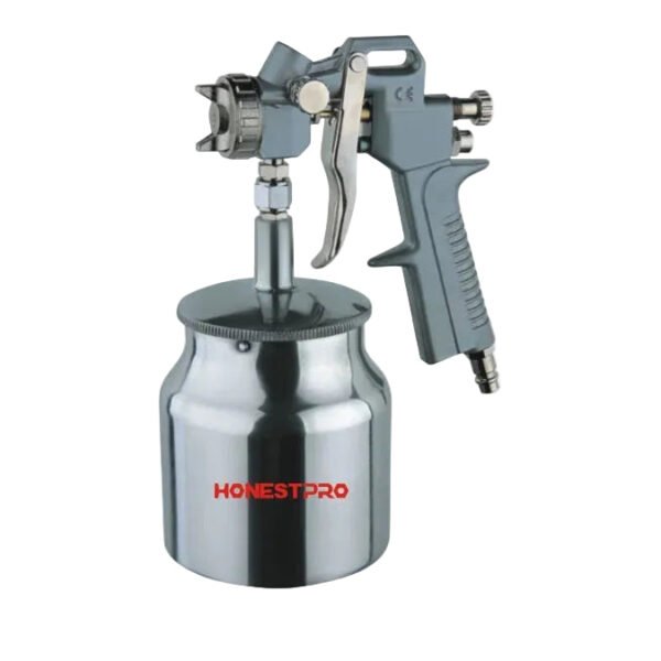 Pistolet à peinture pneumatique 1.5mm 850 mL 50psi 3.5bar HONESTPRO YAE1150