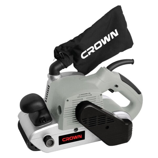 Ponceuse à bande CROWN 1200 W, surface 100 mm et bande 610 mm   CT13200