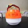 Lampe Solaire Rechargeable 120W Avec Panneau Solaire Et Batterie Remplaçable Idéale Pour Camping Et Urgences Hurry-bolt HB-V100