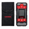 scaner détecteur metal et bois 100mm multifunction + niveau laser 2 lignes + metre laser CROWN CT44198TB