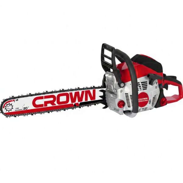 Scie A Chaine Tronçonneuse A Bois Essence 18″ 58.1 cm 2300w 54.6cc CT20201-18 | CROWN