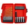 Boulonneuse/visseuse 46V 6AH 380 Nm avec 25 piece BSTDH + jeu deembouts crown 21pcs