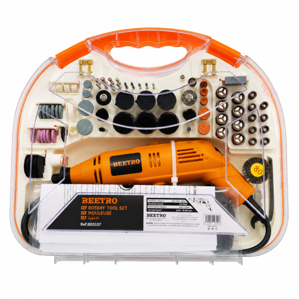 file_00000000cfbc822f90eebd6be55d21c6 Kit Outil rotofil Avec Flexible 0.8-3.2mm 105W 180 PCS BEETRO | BE0107