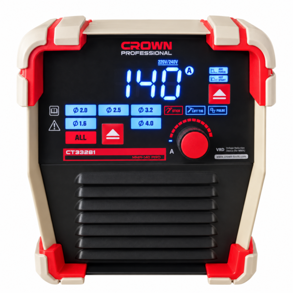 Poste à souder TIG MMA 140A CROWN CT33281