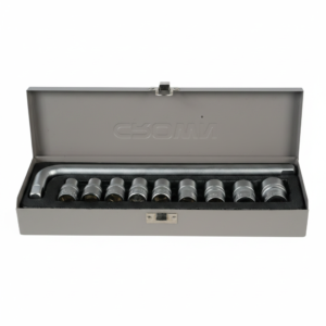 Coffret de douilles CROWN 1/2" 10 pièceS  CPHSW-XA10