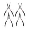 Jeu de 4 Pinces Circlips 180mm droite/coudée 90° CROWN | CPHPL-CPXA4