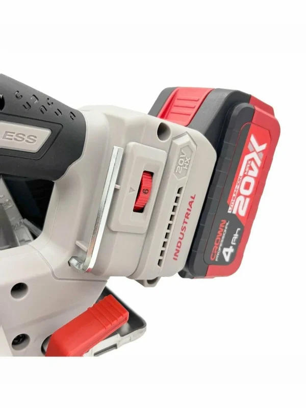 Scie circulaire sans fil métal,bois 150mm CROWN CT25040-150HX-4 BMC