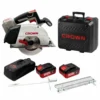 Scie circulaire sans fil métal,bois 150mm CROWN CT25040-150HX-4 BMC