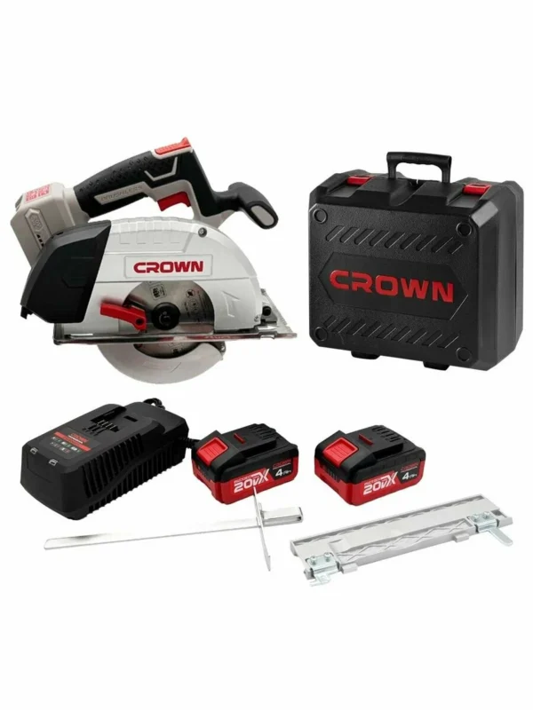 Scie circulaire sans fil métal,bois 150mm CROWN CT25040-150HX-4 BMC