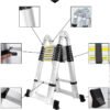Échelle télescopique 3.20m, pliable en aluminium beetro TC0332