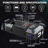 Compresseur De Voiture Avec Booster Batterie 26000mAh 150psi beetro BE0169