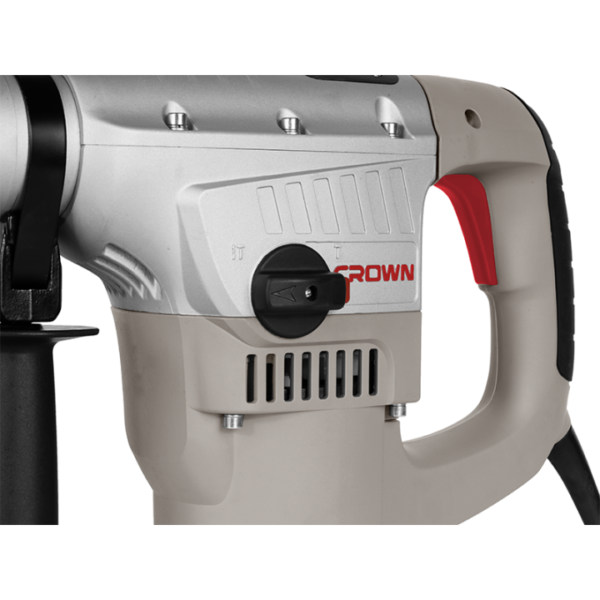 Marteau piqueur perforateur  1050w Sds-Max 38mm 8.0j Crown CT18055