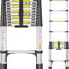 Échelle télescopique 3.20m, pliable en aluminium beetro TC0332